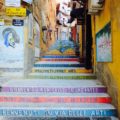 Agrigent-Altstadt-bunte-Treppen