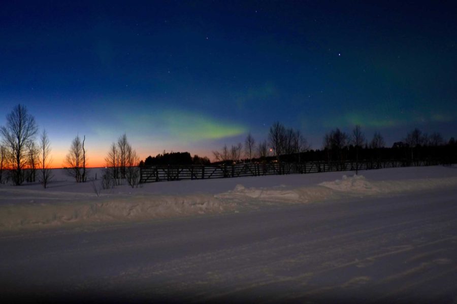 Nordlichter Lappland Finnland